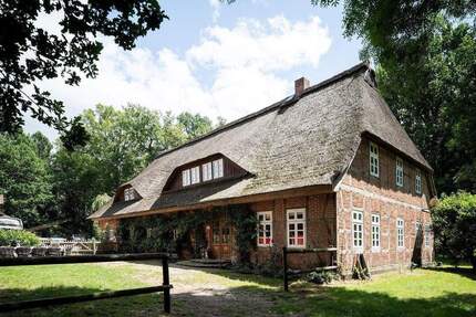 Idyllischer Reetdachreiterhof mit Gästezimmern und Apartments, vielseitigen Nutzungsmöglichkeiten - Schneverdingen Großenwede