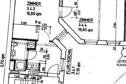 Wohnung zum Mieten in Magdeburg 355,00 € 47.4 m²