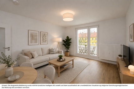 Wohnung zum Mieten in Halle (Saale) 439,65 € 58.62 m²