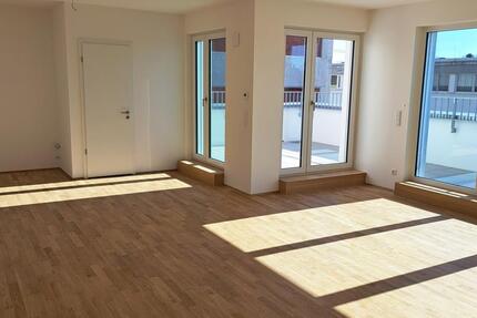 Traumhaftes 3-Zimmer-Penthouse im modernen Neubau mit großer Terrasse und hochwertiger Einbauküche - Darmstadt