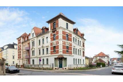 Hochparterre mit Charakter - kompakte Wohnung in stilvoller Ecklage von Meißen