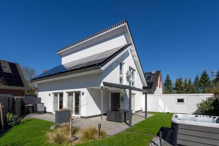 Architektenhaus mit Wellnessgarten nahe Seepark - energieeffizient - hochwertig - besonders - Lünen Horstmar