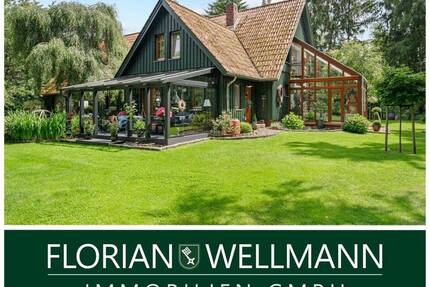 Gnarrenburg | Zweifamilienhaus - Idyll auf einzigartigem Grundstück mit Wintergarten, Kamin und mehr