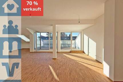 Jetzt bezugsfertig: Moderne Dachgeschosswohnung mit Loggia in Markt Schwaben