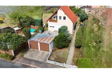 Einfamilienhaus freistehend mit Blick ins Grüne - Sackgassenlage - Waldheim