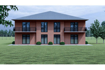 NEUBAUVORHABEN IN SYKE Obergeschosswohnung im 4-Parteienhaus