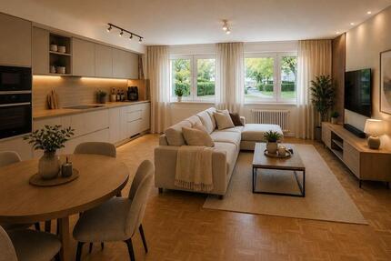 Sanierte 3 Zimmer EG Wohnung mit Terrasse in München Perlach