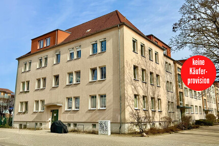 HORN IMMOBILIEN++ Neubrandenburg Zentrum, helle 3-Raum Eigentumswohnung, EBK, Keller & Parkfläche