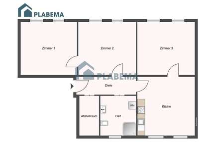 Wohnung zum Mieten in Schwerin 1.181,00 € 89.1 m²