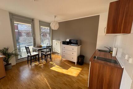 helle möblierte 1-Raum-Wohnung in ruhiger Lage nahe TU Dresden