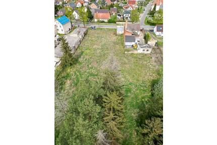 Baugrundstück mit genehmigter Bauvoranfrage für ein Doppelhaus und gestelltem Bauantrag - Wustermark