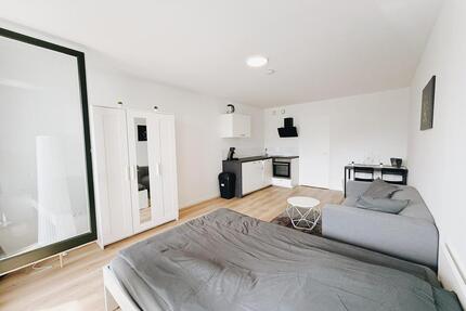 Helles Apartment im Olympiadorf (volleyball möbliertsaniert) - München Am Riesenfeld
