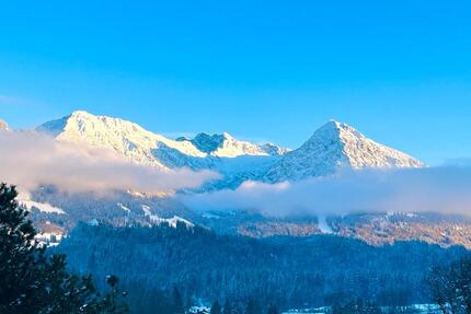 Voll möblierte 2-Zi Wohnung mit Bergblick in Fischen i. Allgäu - Fischen im Allgäu