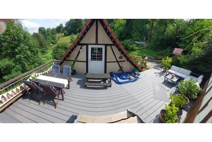 Selbstversorgertraum! 6800qm, 110qm, Bachlauf, Tiny House - Horb am Neckar