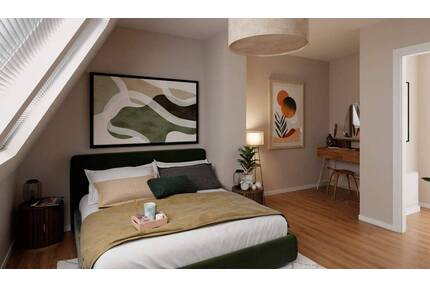 Reihenhaus im Effizienzhaus-Standard-55 mit Terrasse, Dachterrasse und zwei PKW-Stellplätze - Zossen Waldstadt