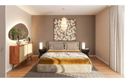 3-Zi.-Wohnung mit 93 m² Gartenanteil und Loggia - Düsseldorf Benrath