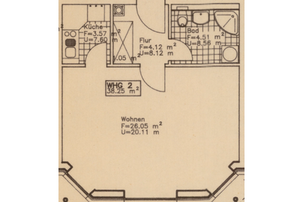 Wohnung zum Mieten in Hohen Neuendorf 555,00 € 38.25 m²
