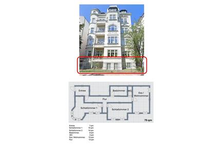 Souterrain Wohnung mit Altbau-Flair im Leipziger Süden