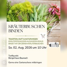 Kräuterbuschen binden | Bürgerhaus Lechner Bräu