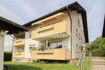 Vermietete 2-Zimmer-Wohnung mit Balkon, Stellplatz und Blick ins Grüne in BAD-Haueneberstein - Baden-Baden