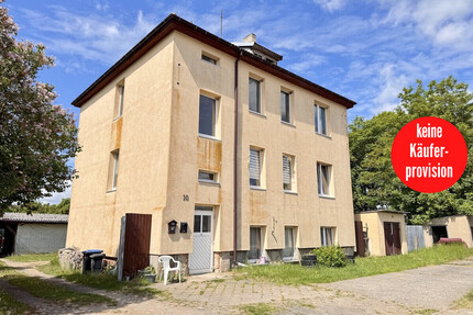 HORN IMMOBILIEN++ Dreifamilienhaus in Penkun mit großem Grundstück
