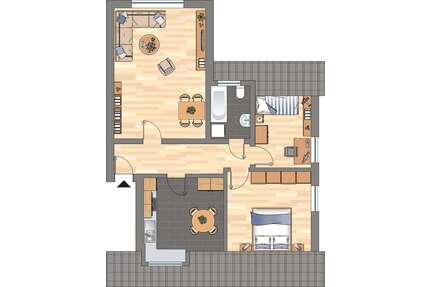 Wohnung zum Mieten in Bergkamen 262,69 € 58.29 m²