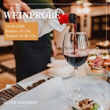 Weinprobe im Alten Bahnhof | Borken