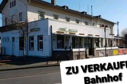 Bahnhof mit Haus in Bad Hönningen zu verkaufen.