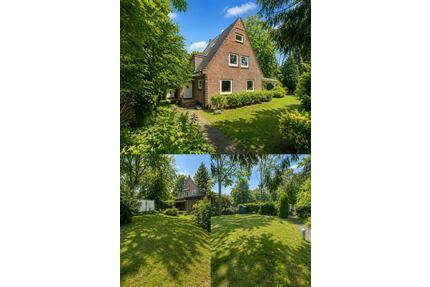 1510 m² in Bestlage Rissen | Zweifamilienhaus + Baugrundstück - Hamburg Altona