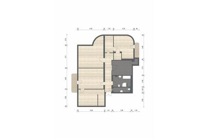 Große, lichtdurchflutete Wohnung im Zentrum Luckaus