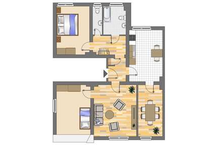 Wohnung zum Mieten in Herne 649,00 € 85 m²