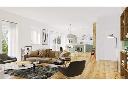 Neubauprojekt in Hochdorf, 3- Zi.-Whg., EG, Terrasse, Gartenanteil, KfW55, Aufzug, Tiefgarage!