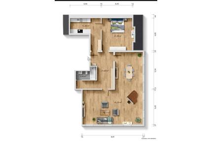 Helle 3-Zimmer-Wohnung mit viel Platz – perfekt für Paare & Homeo - Freudenstadt