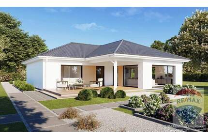 Winkelbungalow mit Top-Ausstattung in KFW 40 Bauweise nahe Augsburg - Gersthofen Rettenbergen