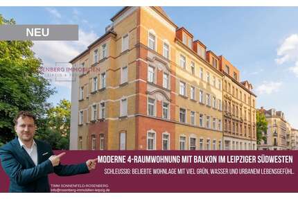 Wohnung zum Kaufen in Leipzig Schleußig 249.900,00 € 90.94 m² - Leipzig / Schleußig