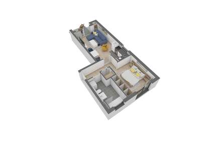 Wohnung zum Kaufen in Offenbach am Main 269.620,00 € 45.8 m²