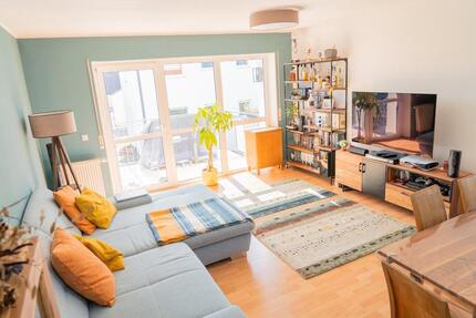 Helle 2-Zimmer-Wohnung mit großem Garten, Garage & Stellplatz - Leinburg