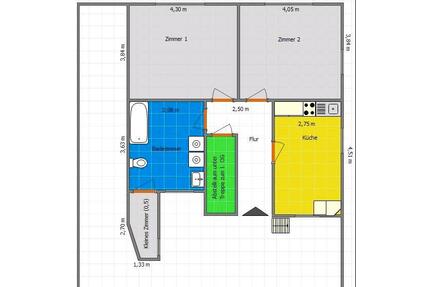 2,5 Zimmer Wohnung Hanau Mittelbuchen 64 qm