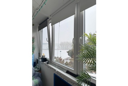Helle 2,5-Zimmer-Wohnung 50 qm mit verglastem Balkon - Rhäsa