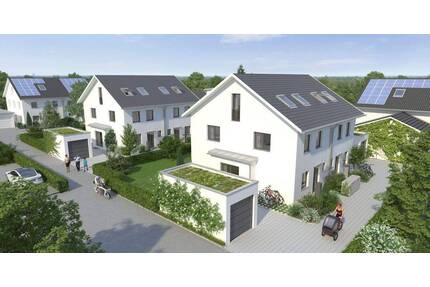 Neubau von 4 DHHs (H4) mit guter Anbindung in Brunnthal
