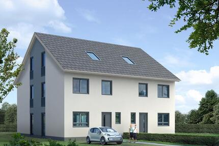 Ohne Makler!! Neubau Doppelhaushälfte inkl. Garage in Welden.