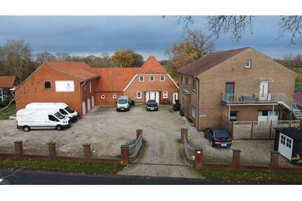 Preis reduziert---Arbeiten & Wohnen im modernen Mehrgenerationenhaus - Großer Hof mit 3 Gebäuden - Thedinghausen Morsum