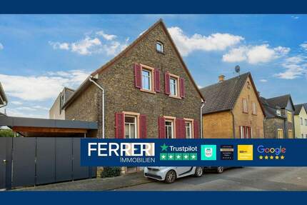 Schönes, gepflegtes Hausensemble in Bischofsheim - Haupthaus (6 Zi.120 m²) & Anbau (3 Zi.95 m²)