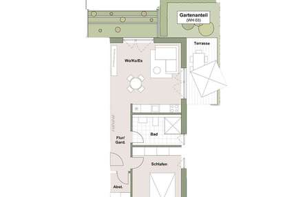 Wohnung zum Kaufen in Bruchsal 323.000,00 € 59.36 m²