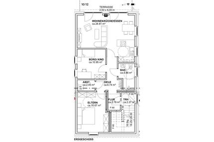 Moderne Neubauwohnung EG in WEEZE -ca 76qm, Garten, Garage - Uedem