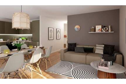 Familienwohnung mit zwei Dachterrassen und Gäste-WC - Hasloh