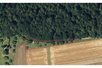 Freizeitgrundstück mit Holzhütte, Obstbäumen, Gemüsebeet, Natur.. - Schorndorf