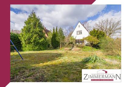 Grundstück für ein Einfamilienhaus in begehrter Lage nahe der S-Bahn Poppenbüttel! - Hamburg Sasel