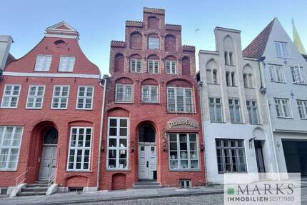 Liebhaberstücke im Herzen von Lübeck Zwei Wohn- und Geschäftshäuser inmitten der Lübecker Altstadt