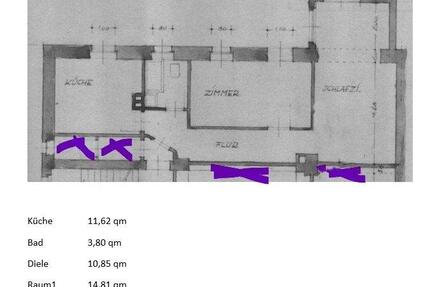 2-Zimmer-Wohnung mit durchdachtem Grundriss 63,36 qm - Darmstadt